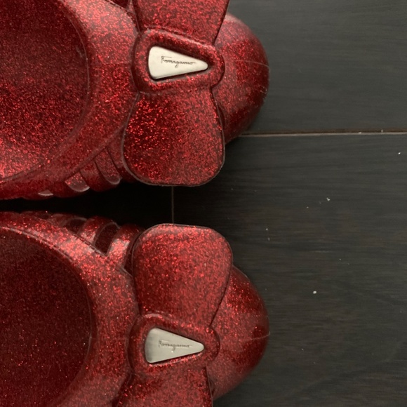 Salvatore Ferragamo Orange Jelly flats - Picture 2 of 4